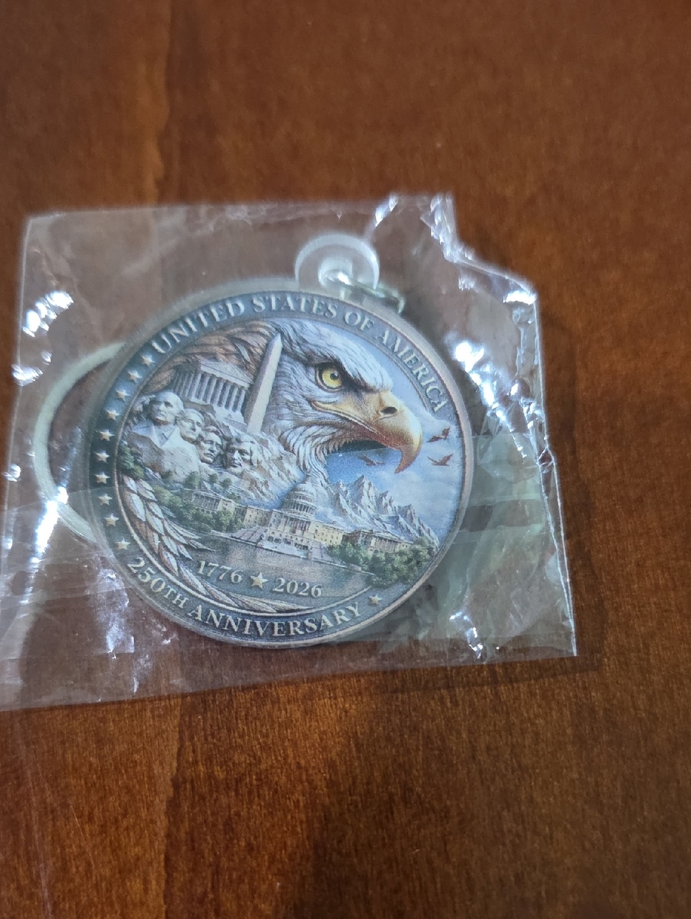 250th Anniversary Key Ring